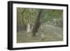 Kirchenallee in St. Georg, Hamburg-Max Liebermann-Framed Premium Giclee Print