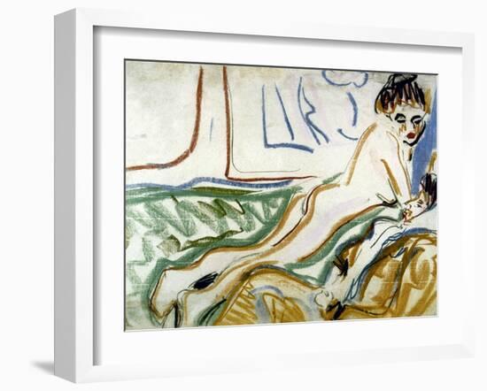 Kirchner: Lovers, 1906-Ernst Ludwig Kirchner-Framed Giclee Print