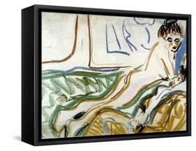 Kirchner: Lovers, 1906-Ernst Ludwig Kirchner-Framed Stretched Canvas