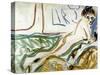 Kirchner: Lovers, 1906-Ernst Ludwig Kirchner-Stretched Canvas