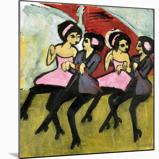 Kirchner: Panama Girls-Ernst Ludwig Kirchner-Mounted Giclee Print