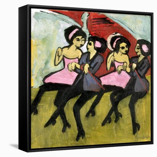 Kirchner: Panama Girls-Ernst Ludwig Kirchner-Framed Stretched Canvas