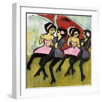 Kirchner: Panama Girls-Ernst Ludwig Kirchner-Framed Giclee Print