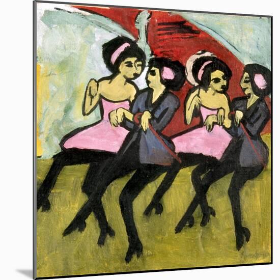 Kirchner: Panama Girls-Ernst Ludwig Kirchner-Mounted Giclee Print