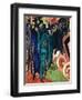 Kirchner: Street Scene-Ernst Ludwig Kirchner-Framed Giclee Print