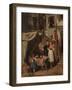 Kirchweihfest, 1840 (Oil on Canvas)-Johann Sperl-Framed Giclee Print