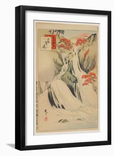 Kirifuri Waterfalls, May 1893-Ayaka Y?shin-Framed Giclee Print