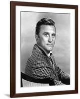 KIRK DOUGLAS (b/w photo)-null-Framed Photo