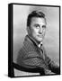 KIRK DOUGLAS (b/w photo)-null-Framed Stretched Canvas