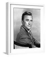 KIRK DOUGLAS (b/w photo)-null-Framed Photo