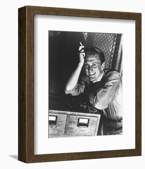 Kirk Douglas-null-Framed Photo