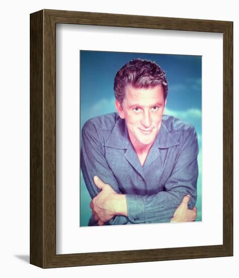 Kirk Douglas-null-Framed Photo