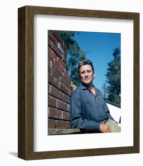 Kirk Douglas-null-Framed Photo