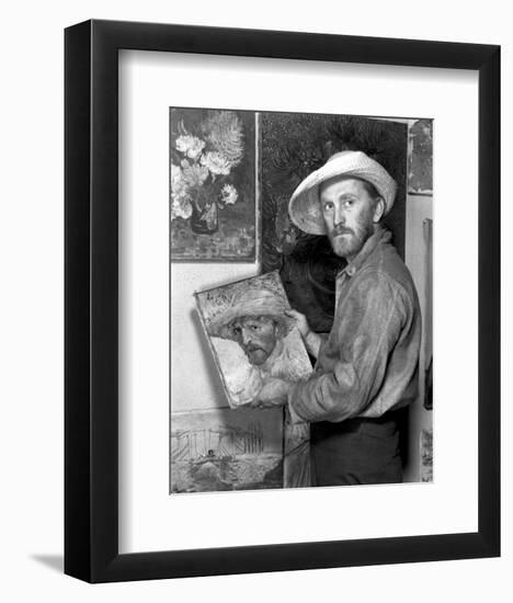 Kirk Douglas-null-Framed Photo