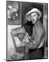 Kirk Douglas-null-Mounted Photo