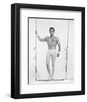 Kirk Douglas-null-Framed Photo