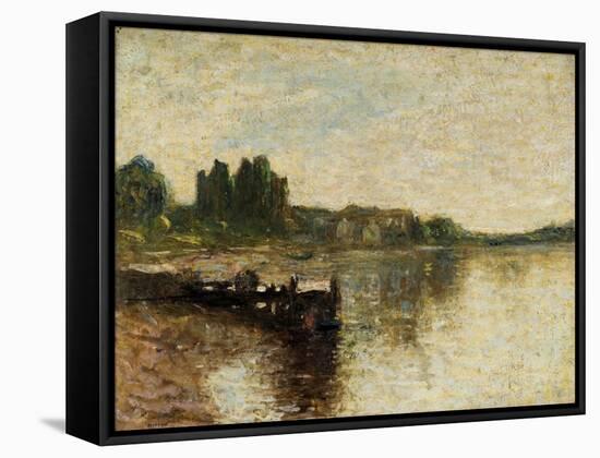 Kirkcudbright Castle-Thomas Edwin Mostyn-Framed Stretched Canvas