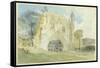 Kirkham Abbey, 1805-6-John Sell Cotman-Framed Stretched Canvas