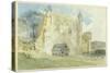 Kirkham Abbey, 1805-6-John Sell Cotman-Stretched Canvas