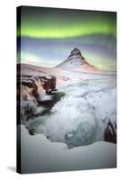 Kirkjufell Green Arch-Philippe Manguin-Stretched Canvas