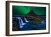 Kirkjufell... Under a Boreal Green Sky-Alvaro Roxo-Framed Photographic Print