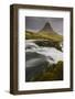 Kirkjufellsfoss in autumn on the Snaefellsness Peninsula, Iceland, Polar Regions-Jon Reaves-Framed Photographic Print