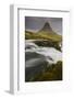 Kirkjufellsfoss in autumn on the Snaefellsness Peninsula, Iceland, Polar Regions-Jon Reaves-Framed Photographic Print