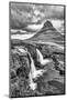 Kirkjufellsfoss, Snaefellsnes Peninsula, Iceland-John Ford-Mounted Photographic Print