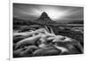 Kirkjufellsfoss Waterfall, Grundarfjordur, Iceland-Ragnar Th Sigurdsson-Framed Photographic Print