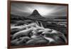 Kirkjufellsfoss Waterfall, Grundarfjordur, Iceland-Ragnar Th Sigurdsson-Framed Photographic Print