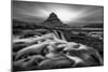 Kirkjufellsfoss Waterfall, Grundarfjordur, Iceland-Ragnar Th Sigurdsson-Mounted Photographic Print