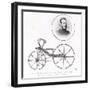 Kirkpatrick Macmillan and His Dandy Horse-null-Framed Premium Photographic Print