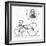 Kirkpatrick Macmillan and His Dandy Horse-null-Framed Photographic Print