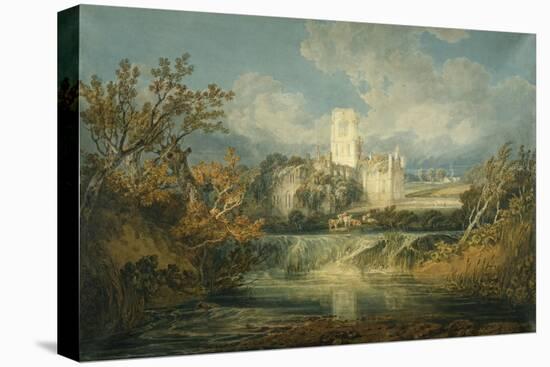 Kirkstall Abbey, Yorkshire, 1797-J. M. W. Turner-Stretched Canvas