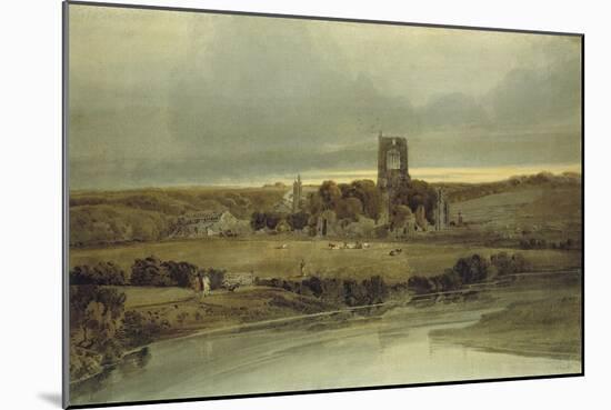 Kirkstall Abbey, Yorkshire, 18th Century-Thomas Girtin-Mounted Giclee Print