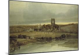 Kirkstall Abbey, Yorkshire, 18th Century-Thomas Girtin-Mounted Giclee Print