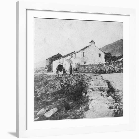 Kirkstone Pass Inn, the Lake District, Westmorland, Late 19th or Early 20th Century-G Waters-Framed Giclee Print