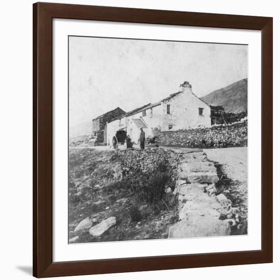 Kirkstone Pass Inn, the Lake District, Westmorland, Late 19th or Early 20th Century-G Waters-Framed Giclee Print