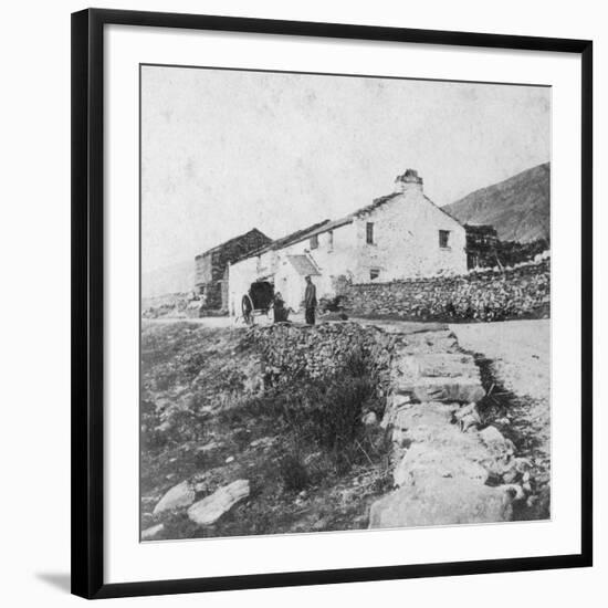 Kirkstone Pass Inn, the Lake District, Westmorland, Late 19th or Early 20th Century-G Waters-Framed Giclee Print