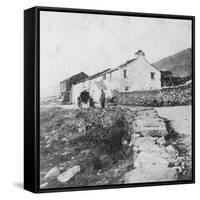 Kirkstone Pass Inn, the Lake District, Westmorland, Late 19th or Early 20th Century-G Waters-Framed Stretched Canvas