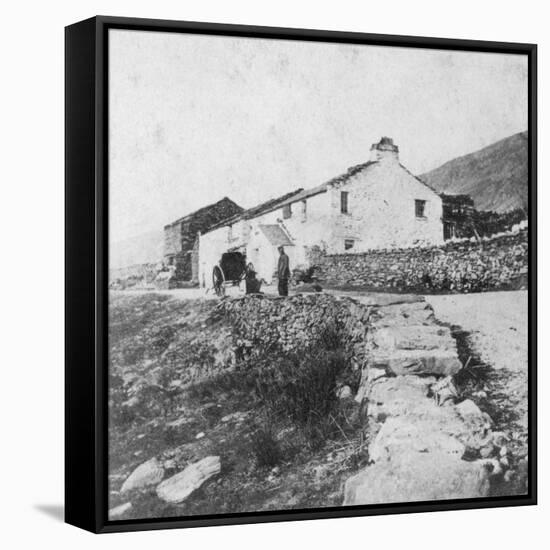 Kirkstone Pass Inn, the Lake District, Westmorland, Late 19th or Early 20th Century-G Waters-Framed Stretched Canvas