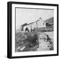 Kirkstone Pass Inn, the Lake District, Westmorland, Late 19th or Early 20th Century-G Waters-Framed Giclee Print