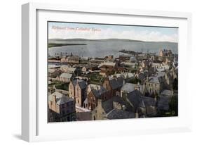 Kirkwall from the Cathedral Tower, Orkney, Scotland, 20th Century-null-Framed Giclee Print