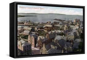 Kirkwall from the Cathedral Tower, Orkney, Scotland, 20th Century-null-Framed Stretched Canvas
