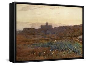 Kirkwall, Orkney, 1885-Arthur Melville-Framed Stretched Canvas