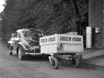 Frozen Food Trailer in Chicago, Ca. 1940.-Kirn Vintage Stock-Photographic Print