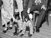 Pet Monkeys All Dressed Up, Ca. 1961.-Kirn Vintage Stock-Photographic Print
