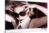 Kirsten Dunst Dans Une Publicite Pour Les Lunettes Miu Miu a Los Angeles En Novembre 2007-null-Stretched Canvas