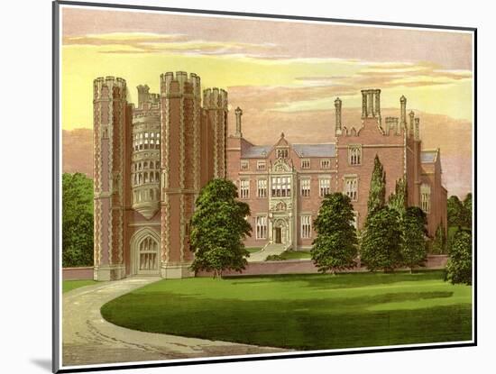 Kirtling Tower, Cambridgeshire, Home of Baroness North, C1880-AF Lydon-Mounted Giclee Print