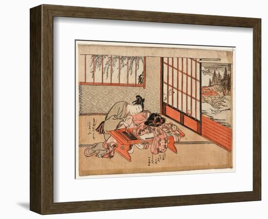 Kisaragi-Isoda Koryusai-Framed Giclee Print